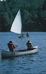 Camp Mosey Wood Postcard