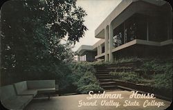 Seidman House - Grand Valley State College Postcard