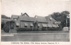 Carolina Tea Room Neptune, NJ Postcard Postcard Postcard