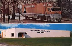 Kimball and Brown Moving and Storage Co. Postcard