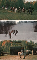 Trail Rides summer Months Daily Postcard
