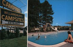 The Williamsburg Campsites Postcard