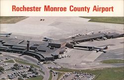 Rochester Monroe County Airport New York Postcard Postcard Postcard