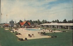 Howard Johnson's Motor Lodge and Restaurant Postcard