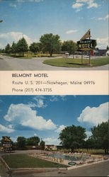 Belmont Motel Postcard