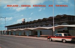 Midland-Odessa Regional Air Terminal Texas Postcard Postcard Postcard