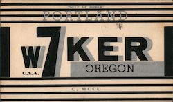 W7KER Postcard