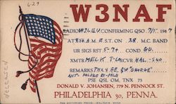 W3NAF Philadelphia, PA Postcard Postcard Postcard