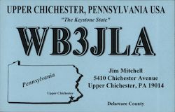 WB3JLA Postcard