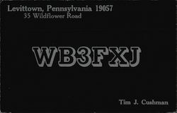 WB3FXJ Postcard