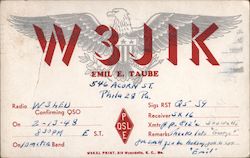 W3JIK Postcard