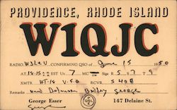 W1QJC Postcard