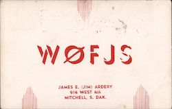 W0FJS Postcard
