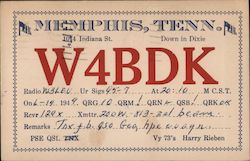 W4DBK Postcard
