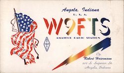 W9FTS Angola, IN Postcard Postcard Postcard