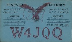 W4JQQ Pineville, KY Postcard Postcard Postcard