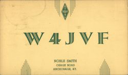 W4JVF Anchorage, KY Postcard Postcard Postcard