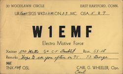 W1EMF Postcard