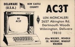 AC3T Len Moncaleri Postcard