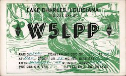 W5LPP Lake Charles, LA Postcard Postcard Postcard