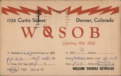 W0SOB Denver, CO Postcard Postcard Postcard