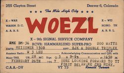 W0EZL Postcard