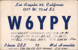 W6YPY Postcard