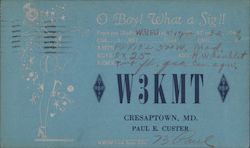 W3KMT Cresaptown, MD Postcard Postcard Postcard