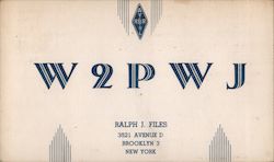 W2PWJ Postcard