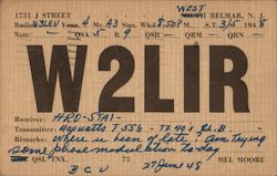 W2LIR Postcard