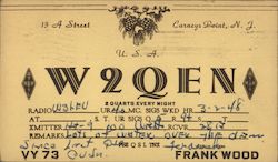 W2QEN Postcard