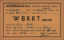 W8RRT Postcard