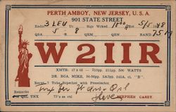 W2IIR Perth Amboy, NJ Postcard Postcard Postcard