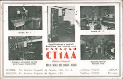 CT1AA Radio Studios Postcard