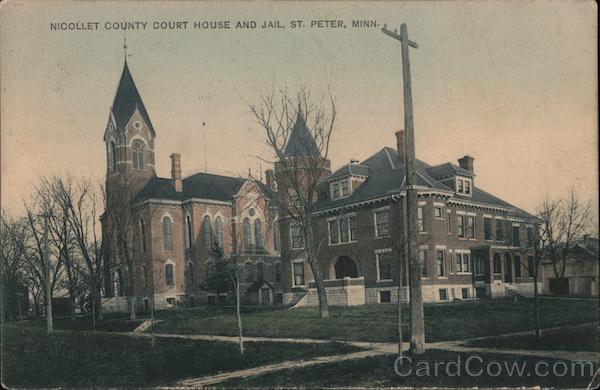 Nicollet County Court House and Jail St. Peter Minnesota
