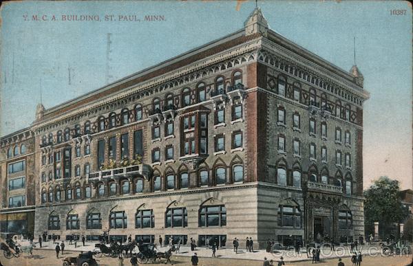 Y.M.C.A. Building, St. Paul. Minn. Minnesota