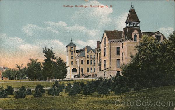 College Buildings, Brookings, S.D. South Dakota