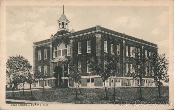 High School Platte South Dakota