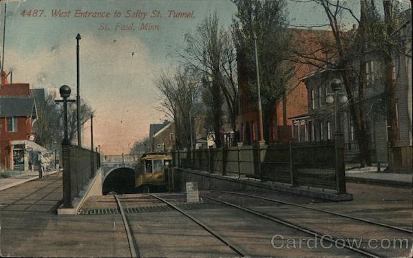 West Entance to Selby St. Tunnell St. Paul Minnesota