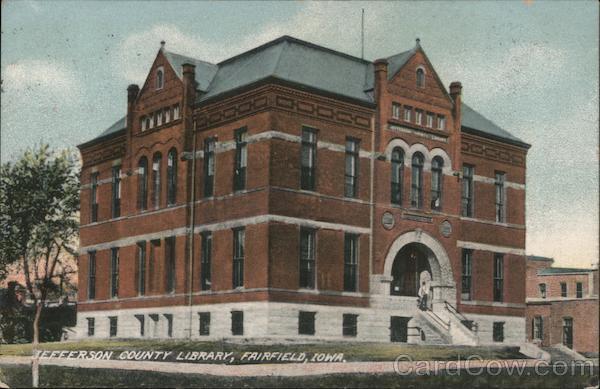 Jefferson County Library Fairfield Iowa