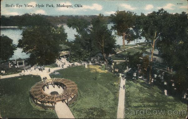 Bird's Eye View, Hyde Park Muskogee Oklahoma