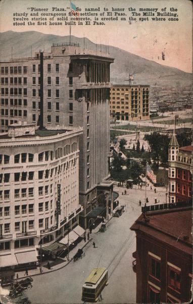 Pioneer Plaza - Mills Building El Paso Texas