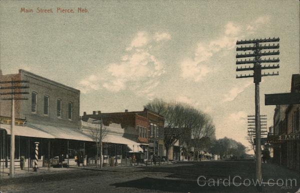 Main Street Pierce Nebraska