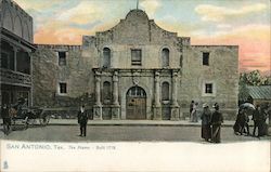 The Alamo, Built 1718 Postcard