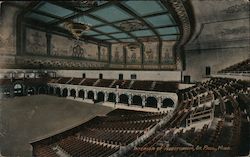 Interior of auditorium Postcard
