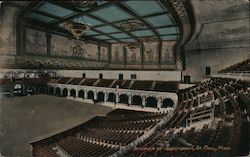 Interior of auditorium St. Paul, MN Postcard Postcard Postcard