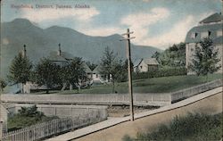 Residence District, Juneau, Alaska Postcard