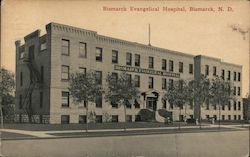 Bismarck Evangelical Hospital Postcard