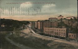 National Sanitarium, Wvans Hotel & Minnakanta Street Postcard