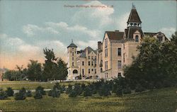 College Buildings, Brookings, S.D. Postcard